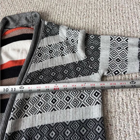 Zaket & Plover Cotton Cashmere Blend Open Fron Cardigan - Picture 5 of 7